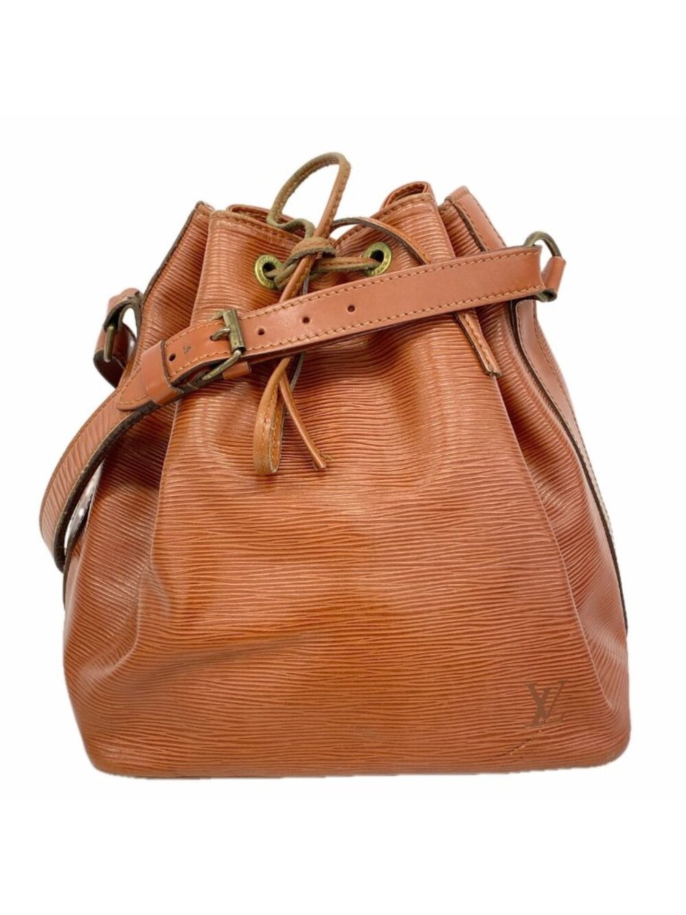 Louis Vuitton Shoulder Bag Epi Petit Noe Kenya Brown
